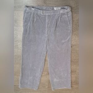 80s Vintage Pierre Cardin Oversized Wide Leg Wide Whale Corduroy Pants